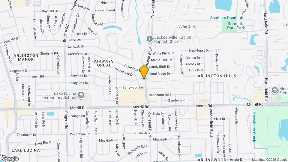 3034 Townsend Blvd Mapa y Detalles de la Ubicación