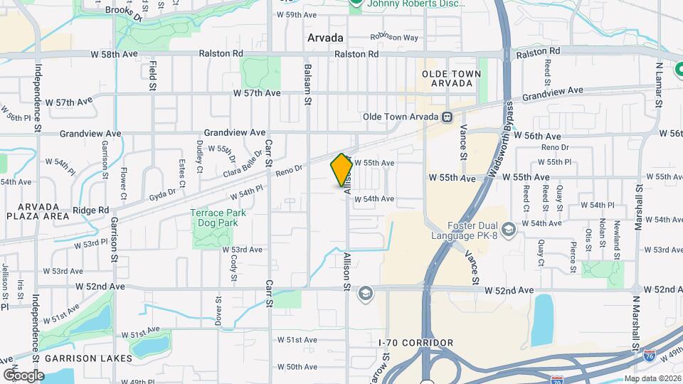 5419 Allison St Map and Location Details