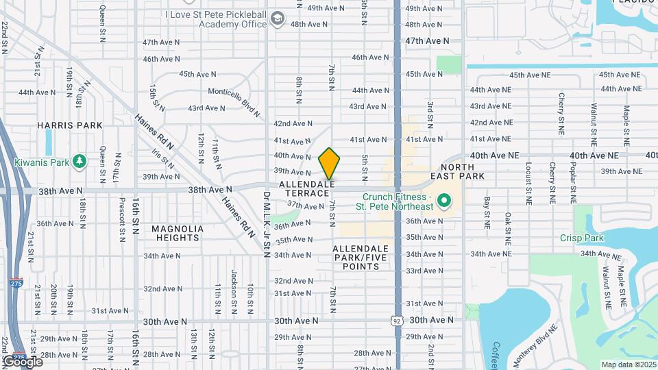 701 38th Ave N Map and Location Details