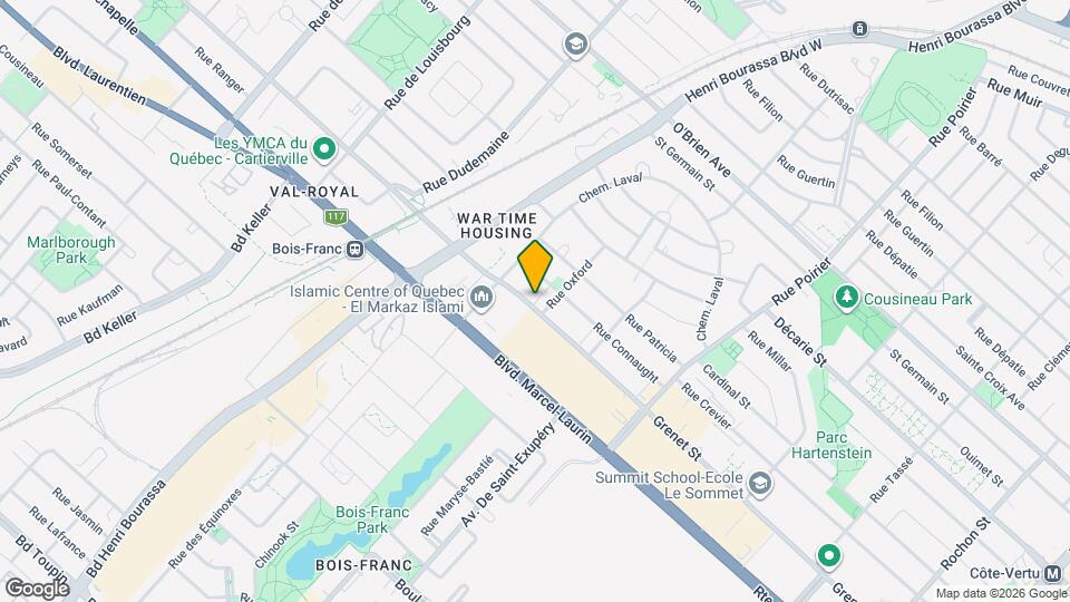 2233 Grenet St Map and Location Details