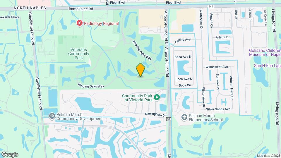 1630 Winding Oaks Way Map and Location Details