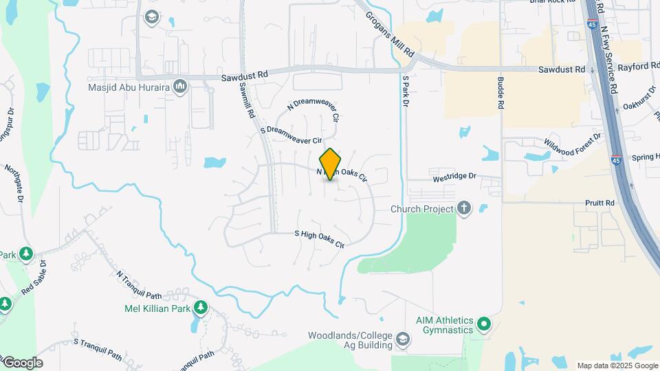 37 Rockfern Ct Map and Location Details