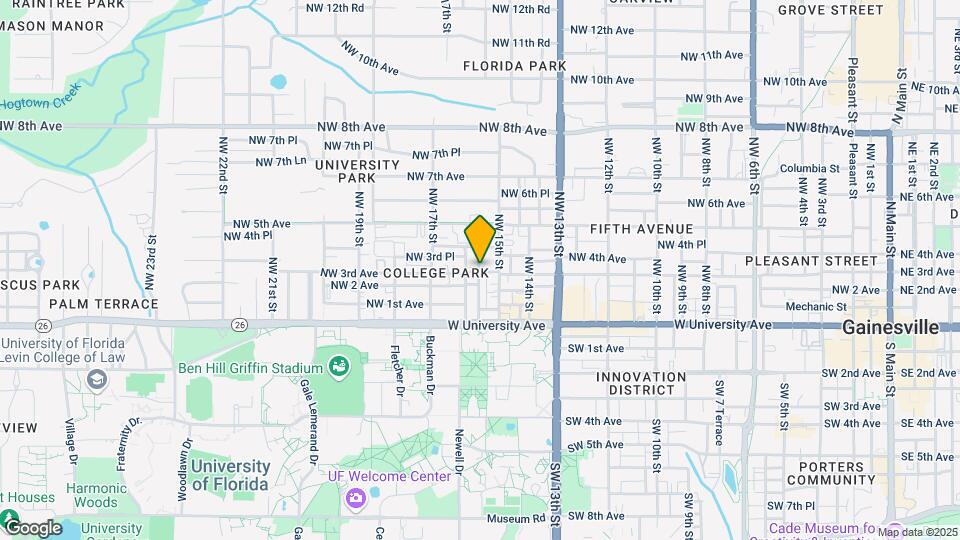 307 NW 15th Ter, Unit up Map and Location Details