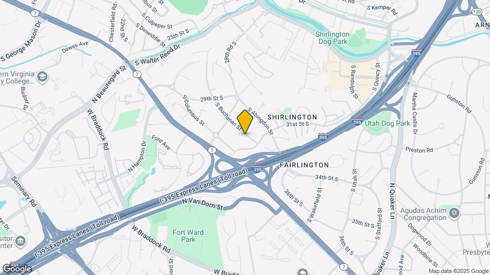 3062 S Buchanan St, Unit 3062 S. Buchanan Street Mapa y Detalles de la Ubicación