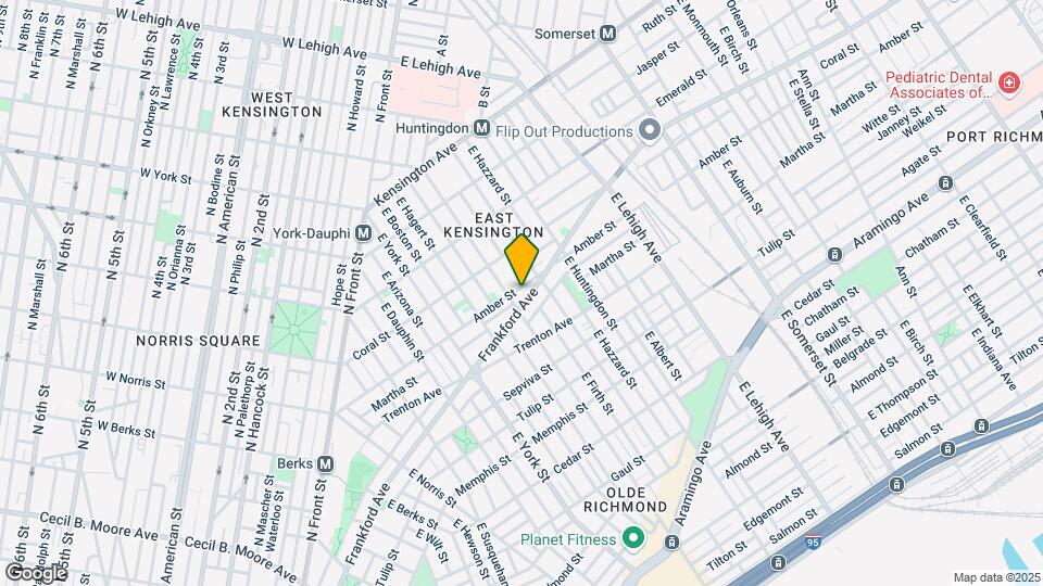2516 Frankford Ave Map and Location Details