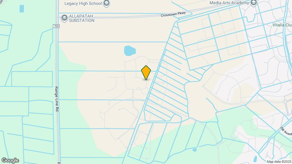 10495 SW Orana Dr Map and Location Details