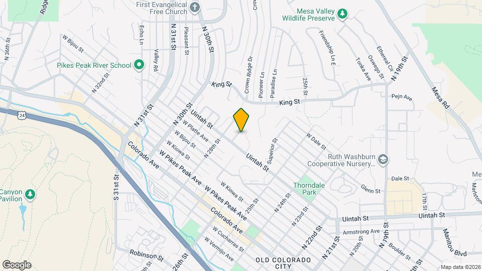 405 Wilhelmia Ave Map and Location Details