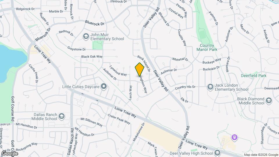 4450 Pronghorn Way Map and Location Details