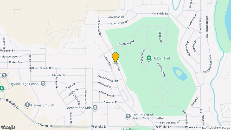 2016 Clubhouse Way Map and Location Details