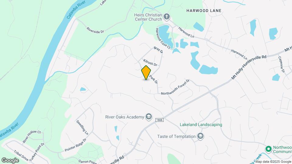 1317 Bray Dr Mapa y Detalles de la Ubicación