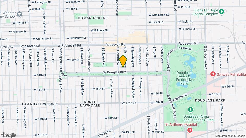 3342 W Douglas Blvd, Unit 3rd Mapa y Detalles de la Ubicación
