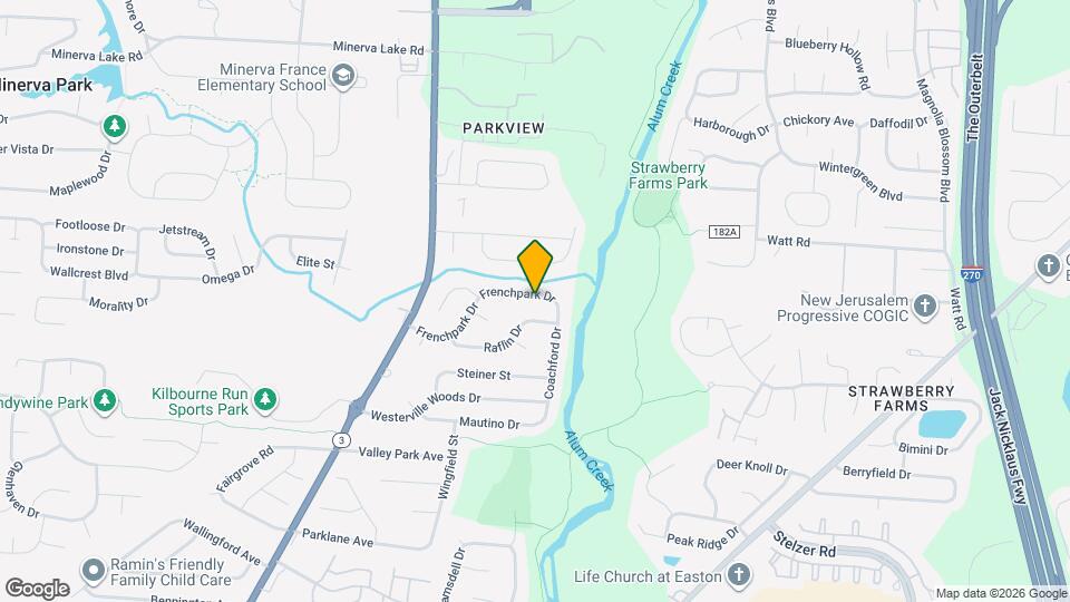 3571 Frenchpark Dr Map and Location Details