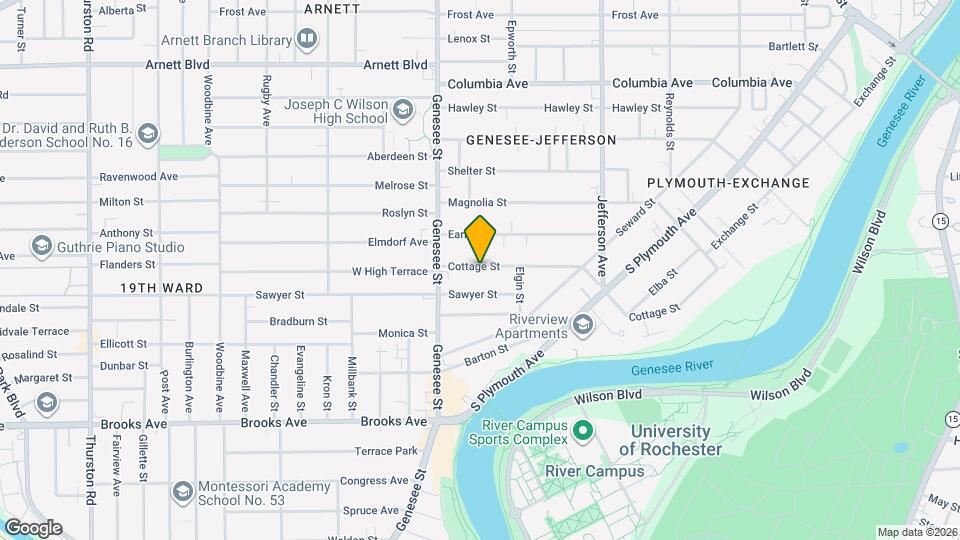 441 Cottage St Map and Location Details