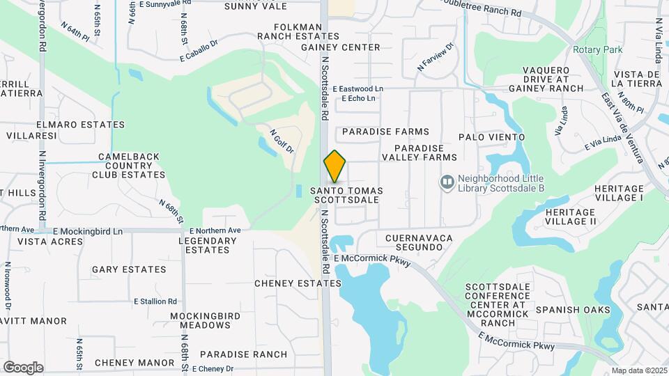 7225 E Harmont Dr Map and Location Details