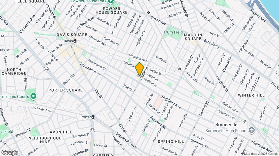 114 Cedar St Map and Location Details