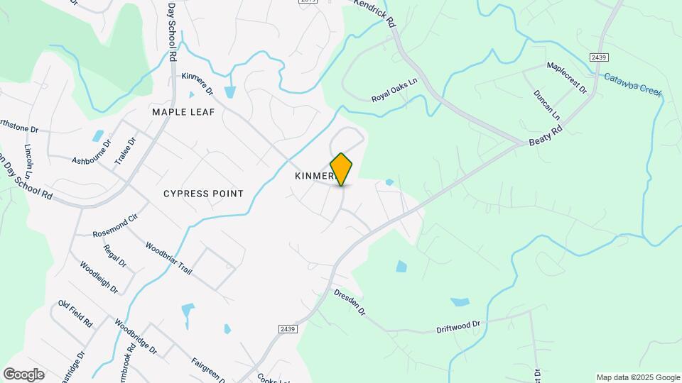2641 Kinmere Dr Map and Location Details