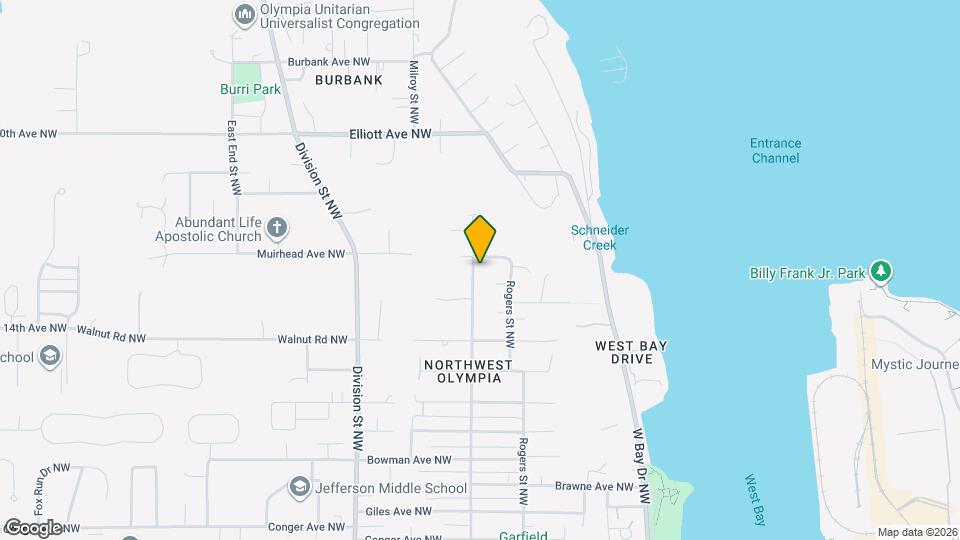 1524 Thomas St NW Map and Location Details