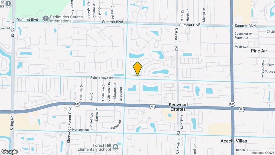 1459 Summit Run Cir Map and Location Details