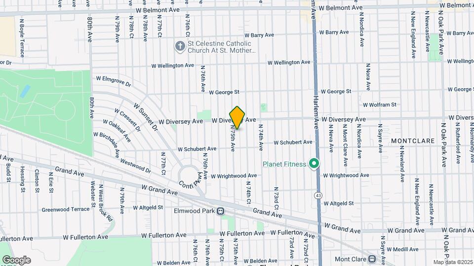 2725 N 75th Ave, Unit 2nd floor Map and Location Details