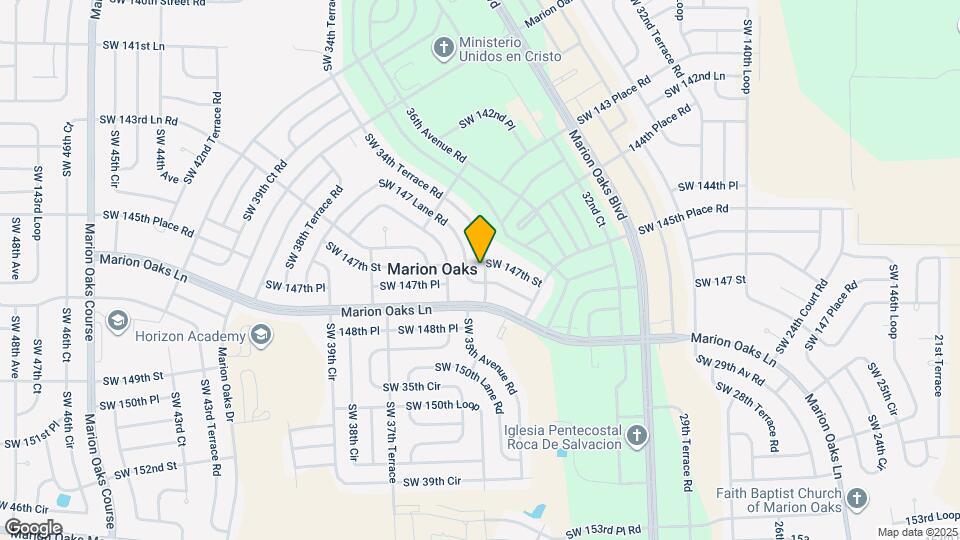 14700 SW 34th Terrace Rd Map and Location Details