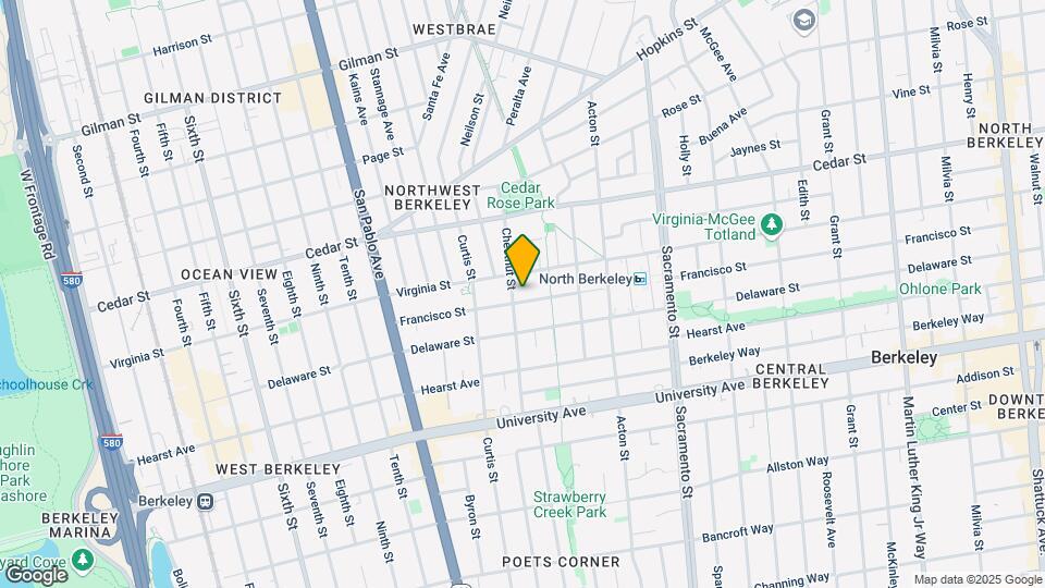 1245 Francisco St Mapa y Detalles de la Ubicación