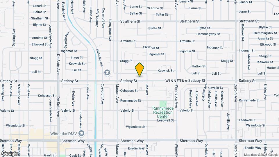 Saticoy Apartments Map and Location Details