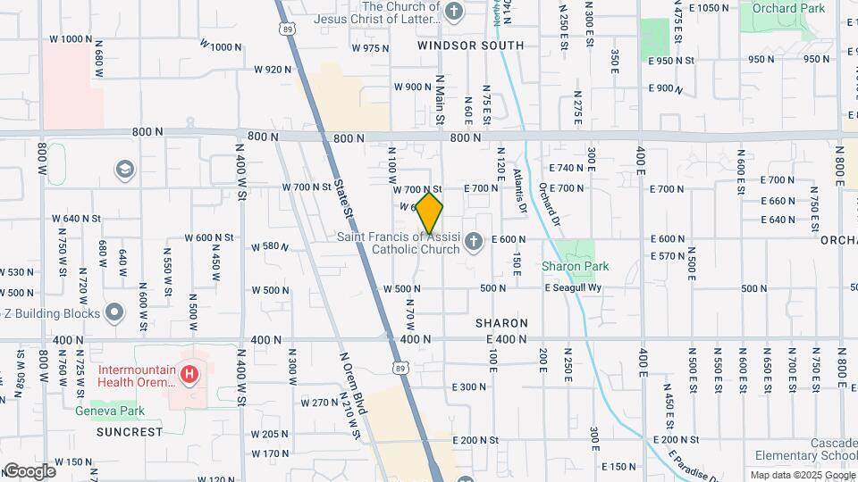 39 W 600 N St Map and Location Details