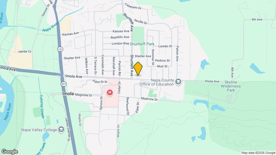 2010 Imola Ave Map and Location Details