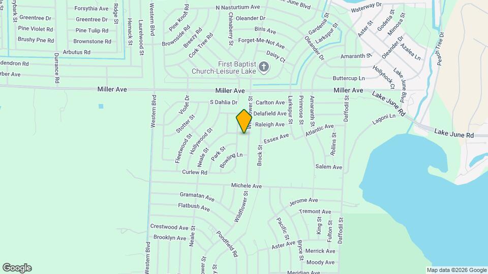 830 Wildflower St Map and Location Details