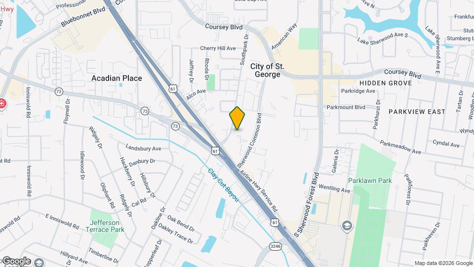 South Park Apts & Duplexes Map and Location Details