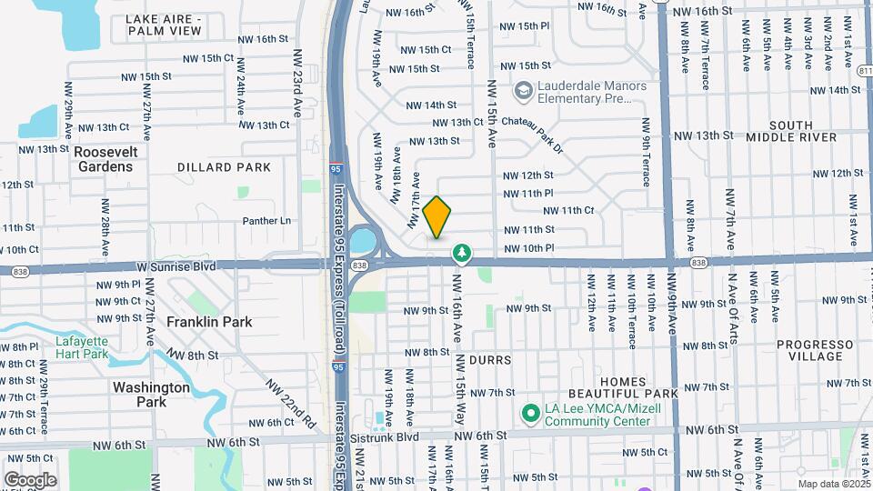 1563 NW 10th Pl Map and Location Details
