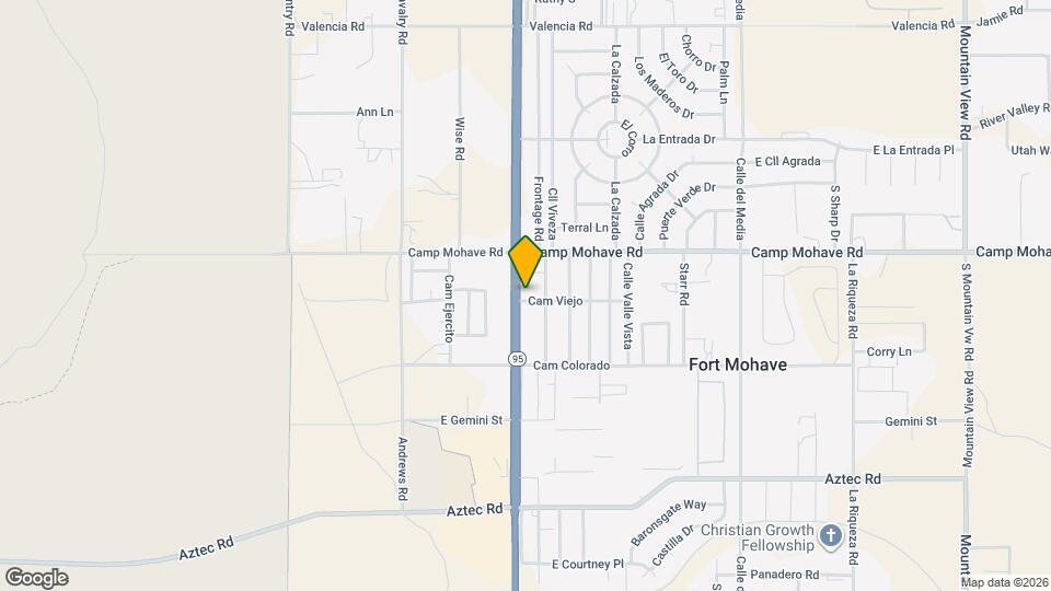 4544 Calle del Media Map and Location Details