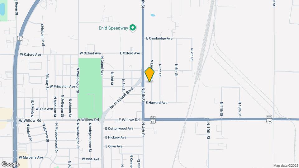 2800 N Emerson St Map and Location Details
