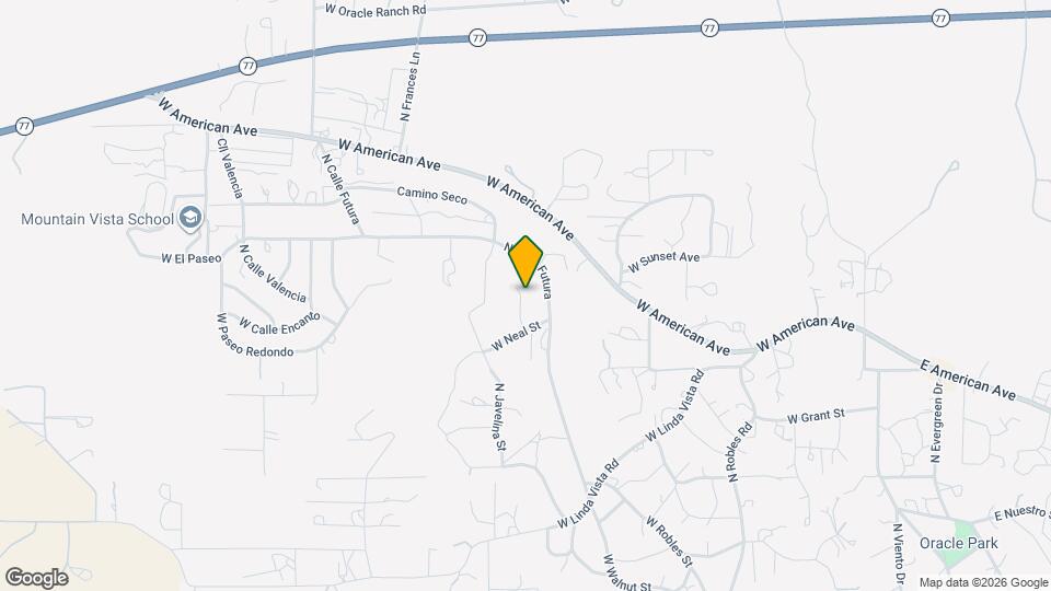 Oracle Apartments Mapa y Detalles de la Ubicación