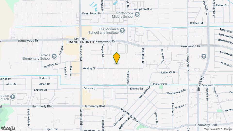 2607 Moss Hill Dr Map and Location Details