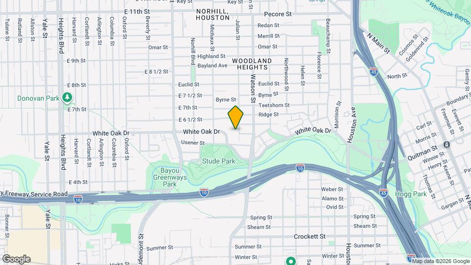 2501 Julian St Map and Location Details