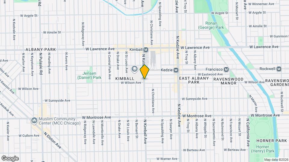 4609 N Kimball Ave, Unit 3N Map and Location Details