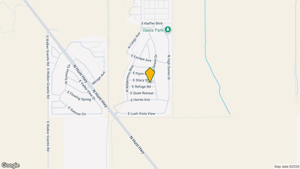 6762 E Refuge Rd Map and Location Details