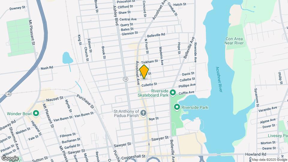 194 Davis St Map and Location Details