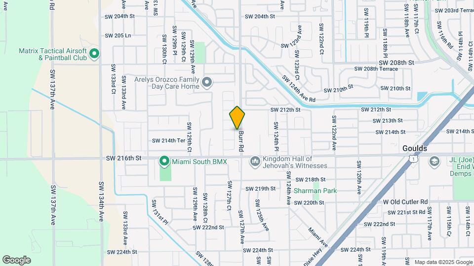 21363 SW 127th Ct Map and Location Details