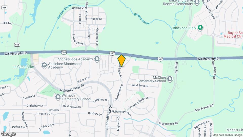 1704 Freedom Dr Map and Location Details