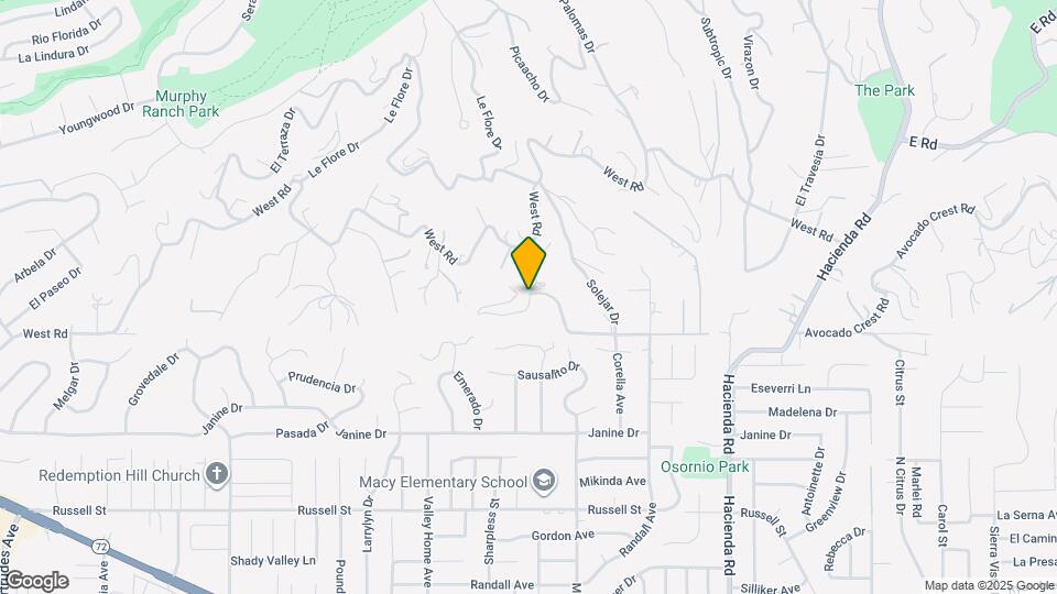 1473 Vista Del Valle Way Map and Location Details