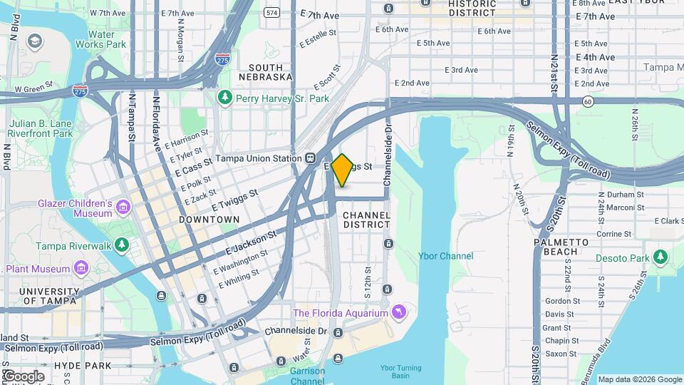 1120 E Kennedy Blvd, Unit 1217 Mapa y Detalles de la Ubicación