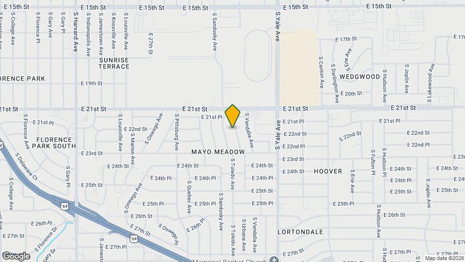 2144 S Urbana Ave Map and Location Details