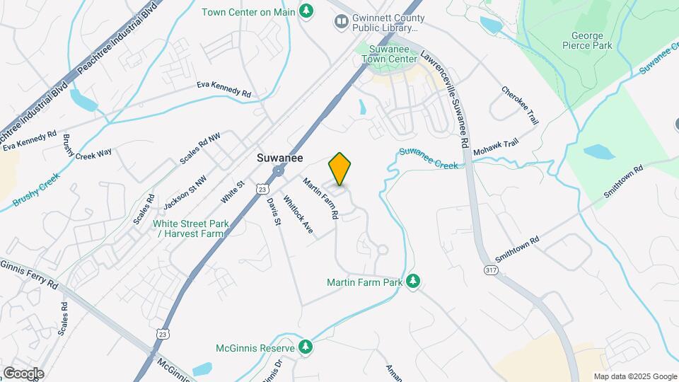 529 Suwanee Pass Ln Map and Location Details