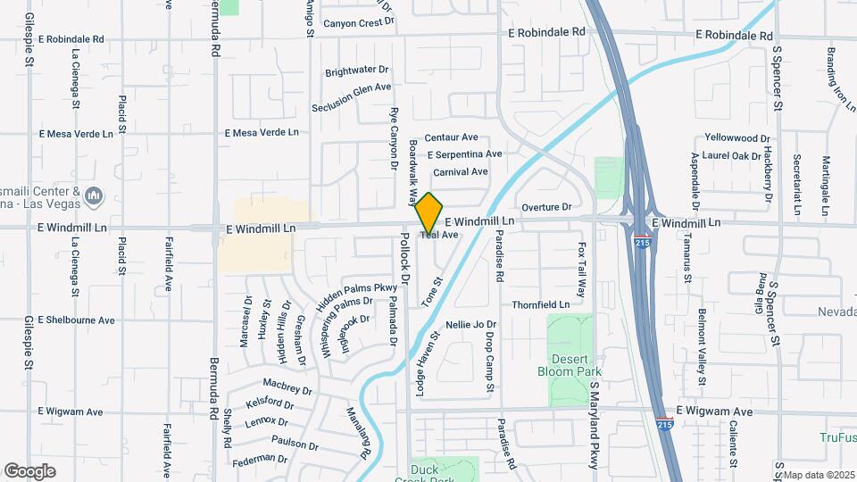 8119 Vision St Map and Location Details