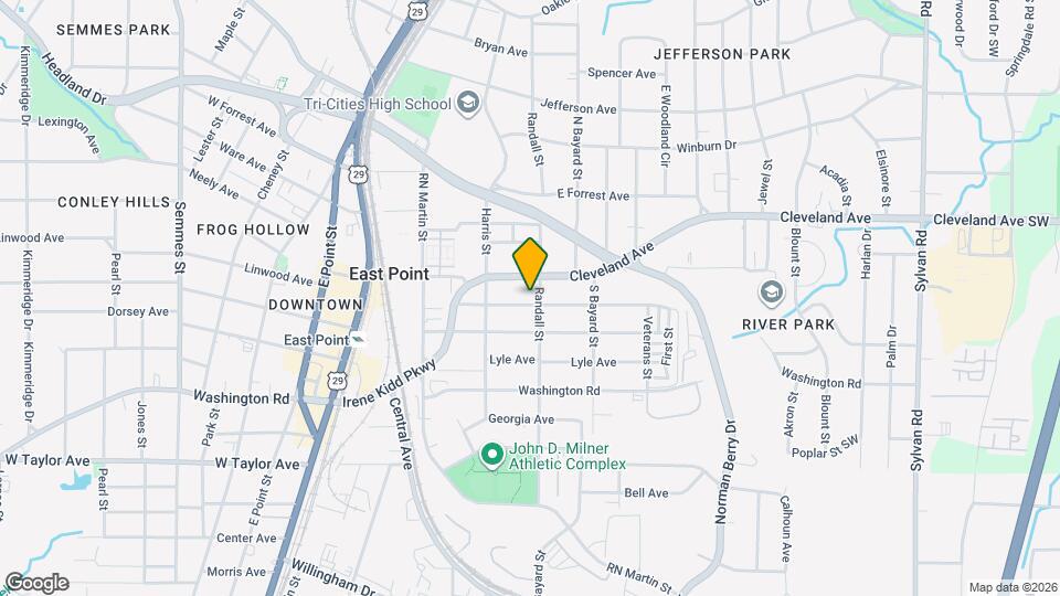 1377 Pine Ave Mapa y Detalles de la Ubicación
