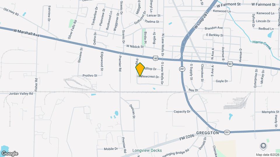 702 Viewcrest Dr, Unit 02549 Mapa y Detalles de la Ubicación