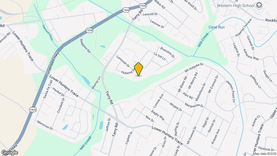 3102 Lemmah Dr Mapa y Detalles de la Ubicación