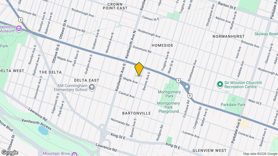 18 Cameron Ave S Map and Location Details